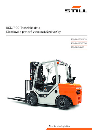 LPG viljuškari Still RCG 35