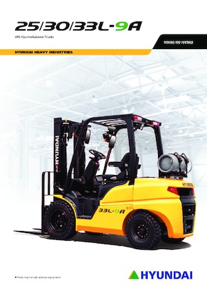 LPG viljuškari Hyundai 33L-9A