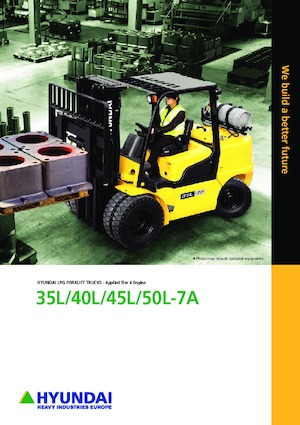 LPG viljuškari Hyundai 40L-7 A