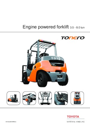 LPG viljuškari Toyota 8 FG 35N 