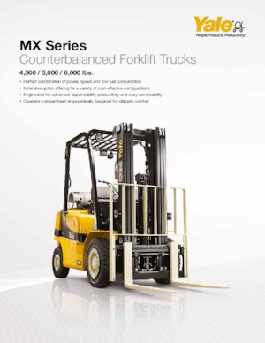 LPG viljuškari Yale GP050MX