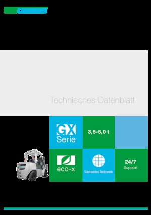 LPG viljuškari UniCarriers GX 45