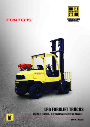 LPG viljuškari Hyster H 7.0 FT