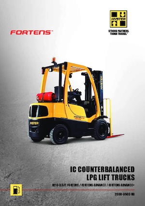 LPG viljuškari Hyster H 2.5 FT