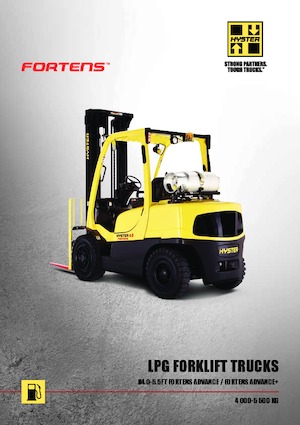 LPG viljuškari Hyster H 4.5 FT 6