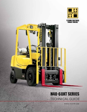 LPG viljuškari Hyster H50XT