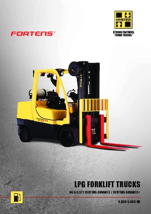 LPG viljuškari Hyster S5.5FT