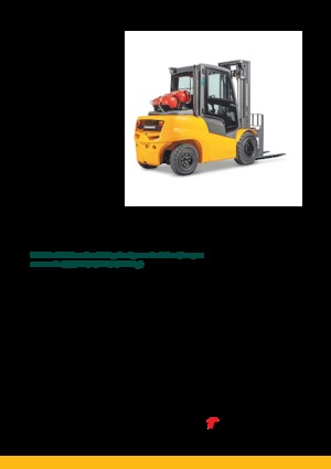 LPG viljuškari Jungheinrich TFG S50