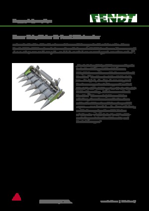 Kombajni za kukuruz Fendt CornFlow 8Reihen 70cm