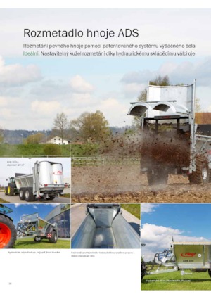 Rasipači stajskog gnoja Fliegl ADS 120