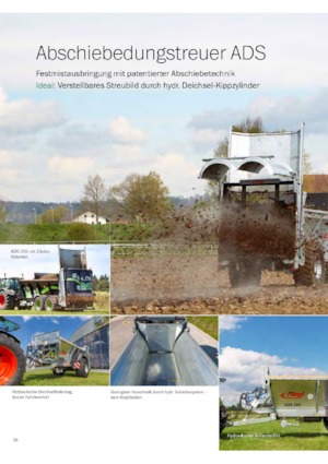 Rasipači stajskog gnoja Fliegl ADS 120