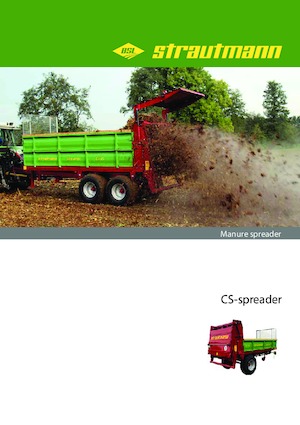 Rasipači stajskog gnoja Strautmann CS 95