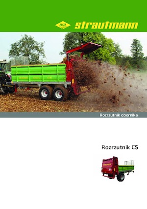Rasipači stajskog gnoja Strautmann CS 95