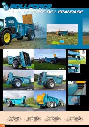 Rasipači stajskog gnoja Rolland RF 6115