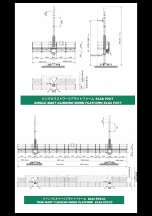 Radne kranske podizne platforme Electroelsa ELSA P25