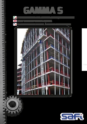 Radne kranske podizne platforme Safi GAMMA S 