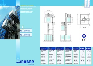 Industrijske dizalice Maber MB A 3200/250
