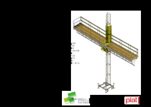 Radne kranske podizne platforme Piat P 3000 S CE