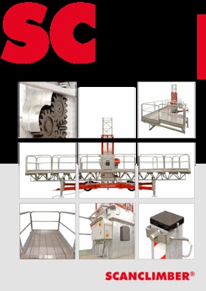 Radne kranske podizne platforme Scanclimber Taurus SC6000