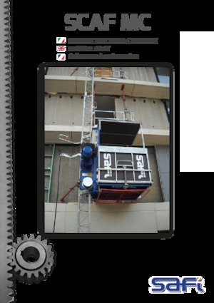 Industrijske dizalice Safi SCAF MC/PC