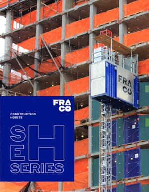 Radne kranske podizne platforme Fraco SEH 6000