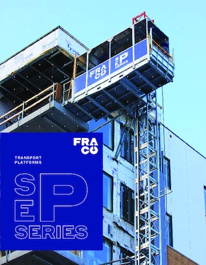 Radne kranske podizne platforme Fraco SEP 5000