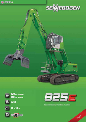 Rukovanje materijalom Sennebogen 825R E 