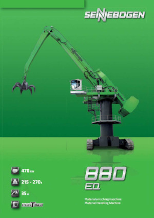 Rukovanje materijalom Sennebogen 880 EQ