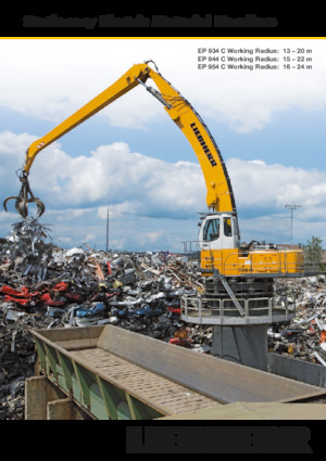 Rukovanje materijalom Liebherr EP 934 C Litronic