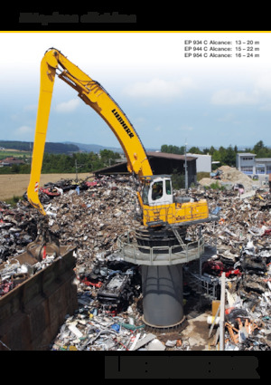 Rukovanje materijalom Liebherr EP 934 C Litronic
