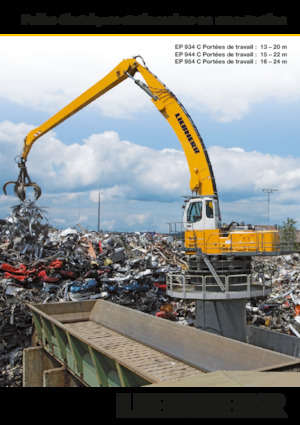Rukovanje materijalom Liebherr EP 934 C Litronic