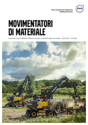 Rukovanje materijalom Volvo EW200E