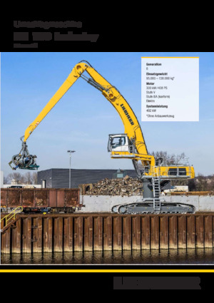 Rukovanje materijalom Liebherr LH 110 C Industry Litronic