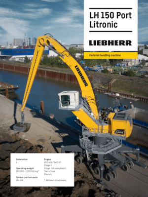 Rukovanje materijalom Liebherr LH 150 M Gantry Port Litronic