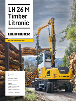 Rukovanje materijalom Liebherr LH 26 M Timber Litronic