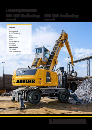 Rukovanje materijalom Liebherr LH 40 C Industry Litronic