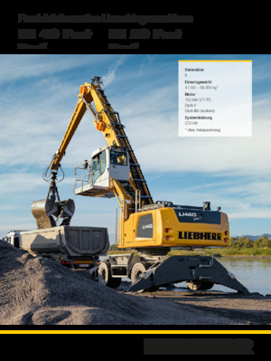 Rukovanje materijalom Liebherr LH 40 M Port Litronic