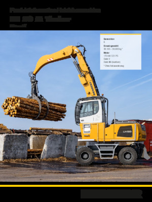 Rukovanje materijalom Liebherr LH 50 M Timber Litronic