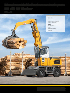 Rukovanje materijalom Liebherr LH 60 M Timber Litronic