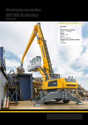 Rukovanje materijalom Liebherr LH 80 C High Rise Industry Litronic