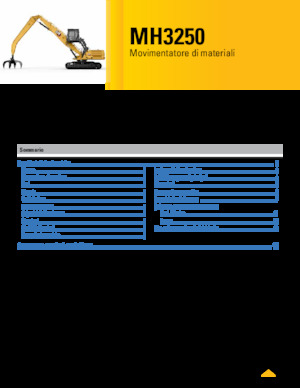 Rukovanje materijalom Caterpillar MH3250
