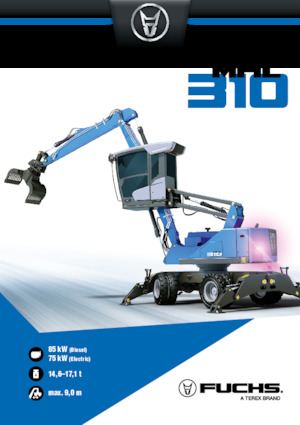 Rukovanje materijalom Terex-Fuchs MHL310 F