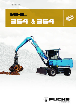 Rukovanje materijalom Terex-Fuchs MHL354 F