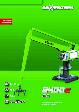 Rukovanje materijalom Sennebogen 8400 EQ 