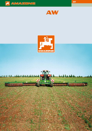 Livadski i poljski valjci Amazone AW 9400