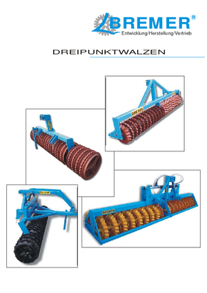 Livadski i poljski valjci Bremer CW 300/50