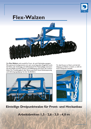 Livadski i poljski valjci DAL-BO Flex 2,6