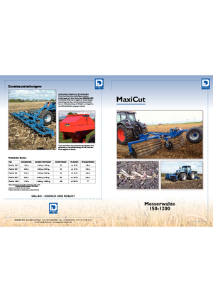 Livadski i poljski valjci DAL-BO MaxiCut 200