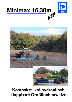 Livadski i poljski valjci DAL-BO MiniMax Classic 16.3