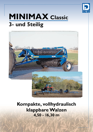 Livadski i poljski valjci DAL-BO MiniMax Classic 4,5